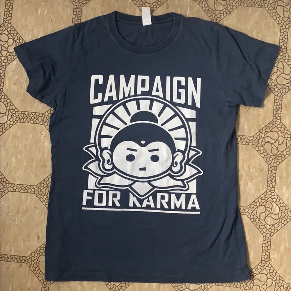 3/$30 Campaign for karma shirt in navy SZ Med